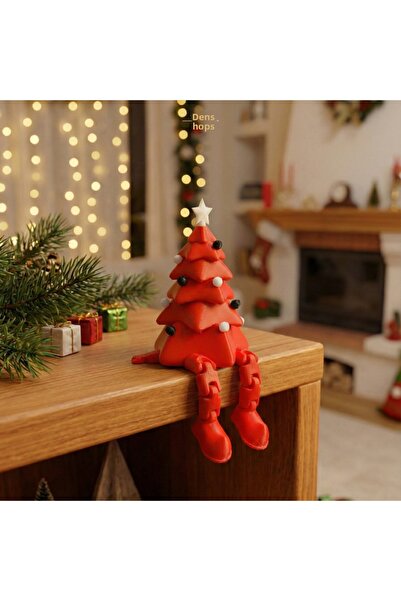 HNR34 Articulated Christmas Ornament in the Shape of a Pine Tree