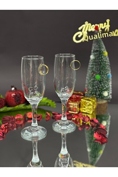 KirLiNova كأس كوكتيل بحلقة خارجية من الفولاذ، طقم من قطعتين - (كأس للماء أو ا...