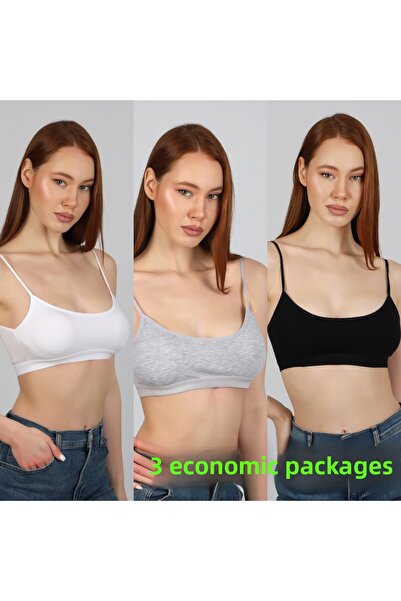 Şenay Women's Sports Bra 3-Pack Economic Pack