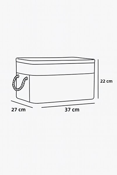 HomyJRs 3-Piece Large Size Jute In-Cabinet Laundry Kids Room Toy Organizer Folding Storage Basket