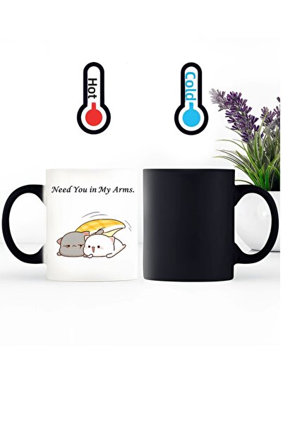 KEMAL İLHAN Need You in My Arms.' Bubu Dudu Porcelain Mug Cup