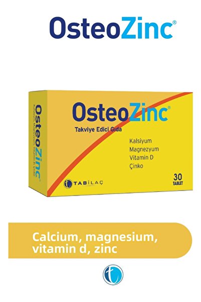 Osteozinc Calcium Magnesium Zinc Vitamin D 30 Tablets