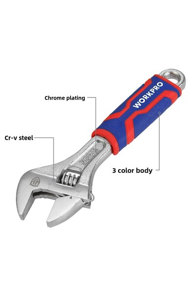 Workpro Wp272010 150mm Cr-V Professional Ratchet Wrench
