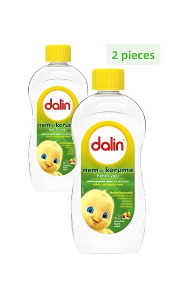 Dalin Baby Oil 300 ml Moisture and Protection 2 Pieces