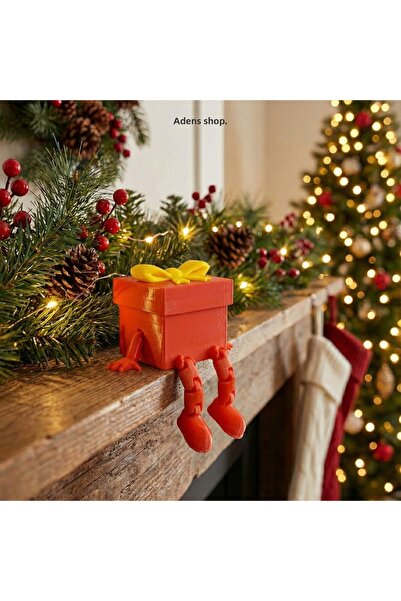 HNR34 Gift Box Christmas Ornament