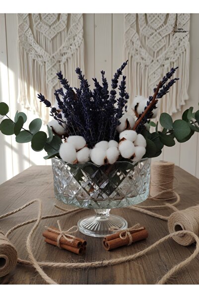 AKDEN STORE Cutting Decor Handcrafted Glass Bowl, Presentation Bowl, Appetizer Bowl