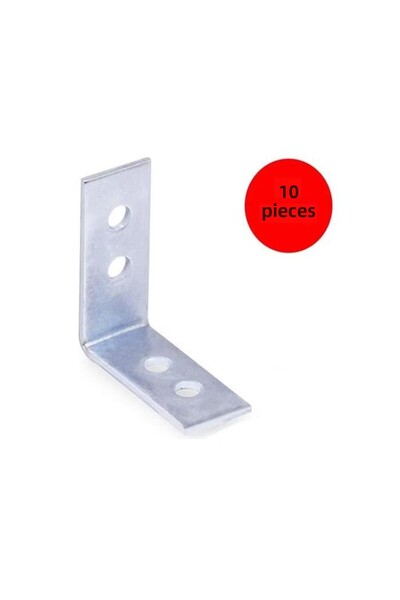 Katar Alüminyum وصلة زاوية معدنية على شكل حرف L للطاولة. 15×35×35×2 مم، عبوة ...