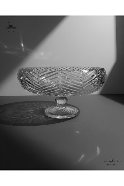 AKDEN STORE Cutting Decor Handcrafted Lotus Bowl 28cm