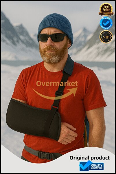 OverPazar حبال الذراع الطبية المكسورة - إسفنجة فاخرة وعلاج حبال الذراع والرقبة