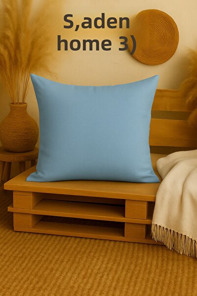 SADEN HOME HUSĂ PENTRU PERNE DE CULOARE SOLIDĂ, 2 BUCĂȚI