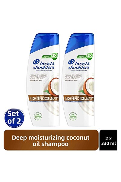 Head & Shoulders هيد آند شولدرز مرطب عميق للقشرة مع زيت الزيتون. شامبو للاستخ...