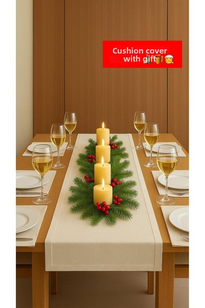 GOCCIA HOME Stylish and High-Quality Runner 6-Piece Napkin Set for New Year's...