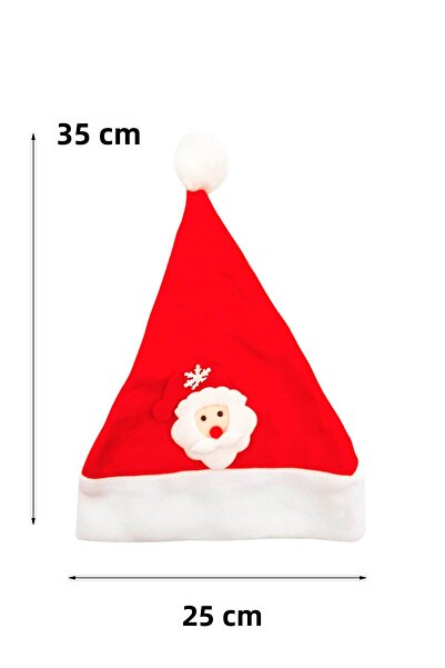 Yusuf Dirik YD Party Supplies Christmas Hat Soft Velvet Figured