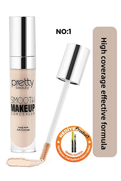 Güzellik Deposu كونسيلر سائل طويل الأمد بتغطية كاملة، كونسيلر تحت العين رقم: ...