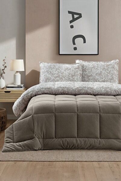 evdehome Σετ ύπνου Cloudiva |   Wellsoft Διπλής Χρήσης Διπλό Σετ (Παπλωματοθήκη+Ελαστικό σεντόνι+Κάλυμμα μαξιλαριού)