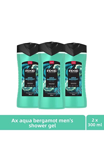 Axe جل استحمام أكوا برغموت 3 × 300 مل