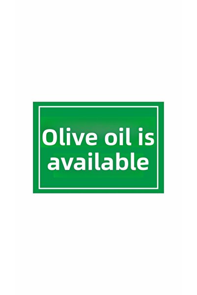 Gokco Olive Oil Found Foil Sticker (20X30) Size