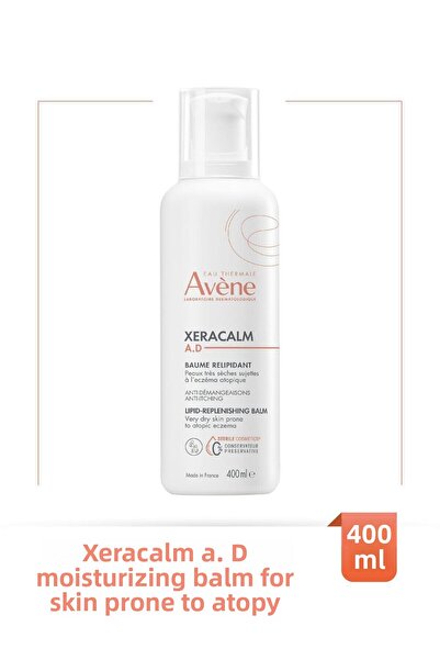 Avene بلسم إكسيرا كالم إيه.دي لتجديد الدهون 400 مل