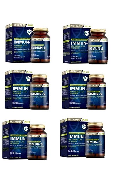 Nutraxin Immun-S 60 Tablets 6 Pieces
