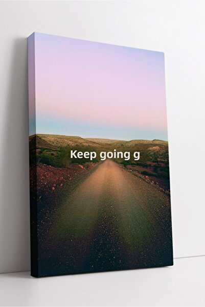 KOSS Dijital Pictură modernă pe pânză cu tematică motivantă, cu scrisul „Cont...