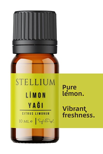 STELLIUM هدية السنة الجديدة - زيت الليمون العطري، طبيعي 100%، 10 مل زيت أساسي