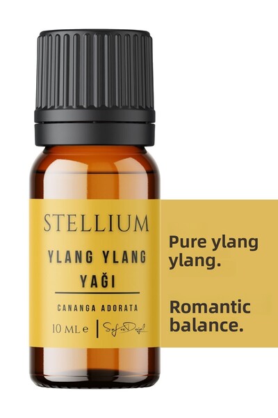 STELLIUM زيت يلانج يلانج العطري - 10 مل (100% طبيعي)، زيت أساسي هدية للعام ال...