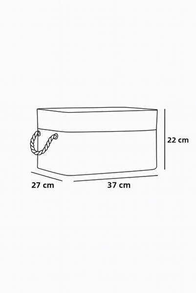 HomyJRs Set of 2 Medium Size Jute under Cabinet Laundry Children's Room Toy Organizer Folding Storage Basket