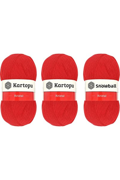 Kartopu Crystal Hand Knitting Yarn 100 Gr. 3 Pieces K160