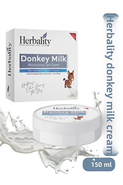 herbalıty كريم العناية المرطب بحليب الحمار 150 مل