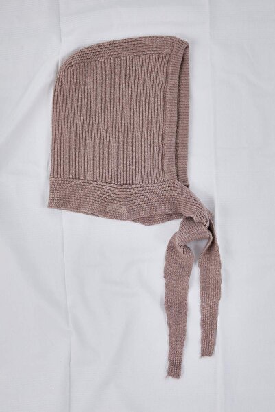 Trendyol Collection Soft Textured Knitted Tie-Up Beanie Twoaw26Br00001