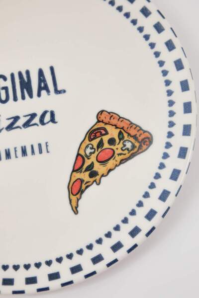 TRENDYOLMİLLA HOME Patterned Porcelain Pizza Plate Tphaw25Tbk00004