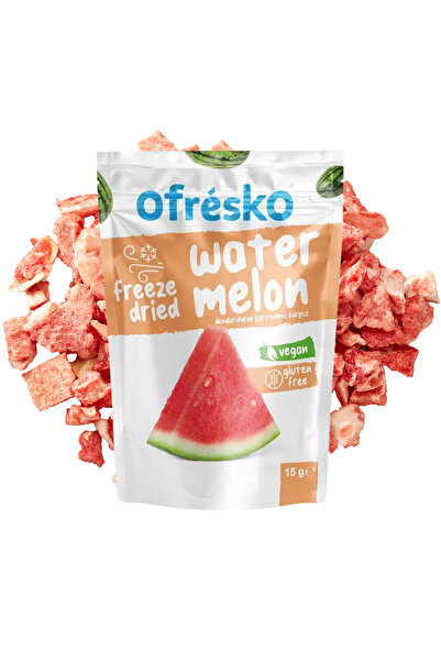 Ofrésko Kuru Meyve Cipsi Karpuz 15gr – Dondurularak Kurutulmuş Sağlıklı Atışt...
