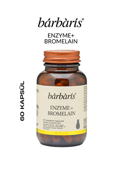 Barbaris Barbaris Enzyme+Bromelain 60 Capsules
