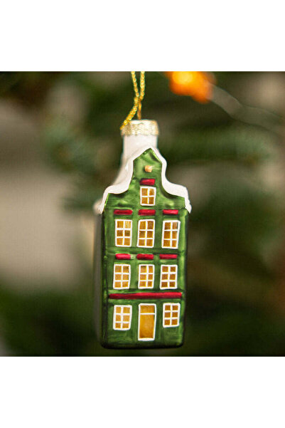 Flying Tiger Copenhagen Yeşil Ev Yılbaşı Ağacı Süsü