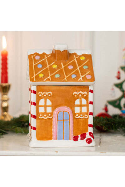 Flying Tiger Copenhagen Kurabiye Ev Şeklinde Kavanoz