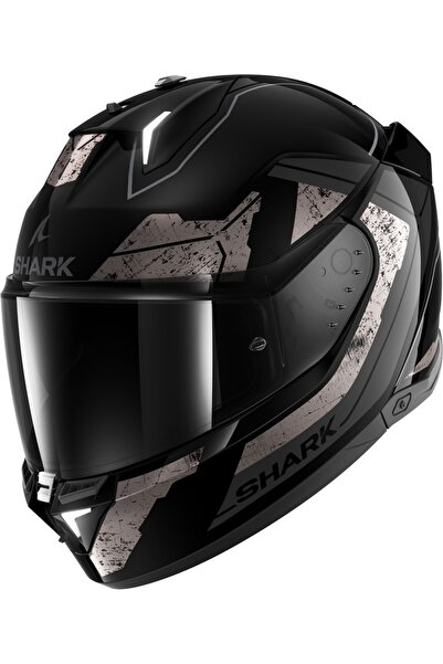 Shark Skwal İ3 Rhad Siyah Bronz Kapalı Kask