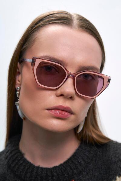 Bilge Karga Jadon Multicolor Red Sunglasses