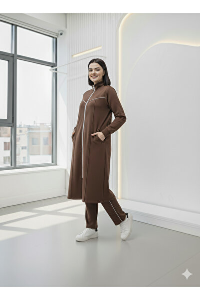 Butik Kardelen Σετ φόρμας διπλής φόρμας Camelya.hice