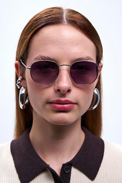 Bilge Karga Vilda Silver Black Gradient Sunglasses