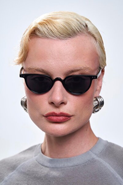 Bilge Karga Černé černé sluneční brýle Ceyda