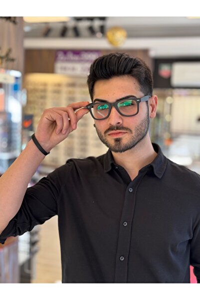 JULIANO Wayfarer Mavi Işık Korumalı Gözlük Ve Sprey Set Hediye