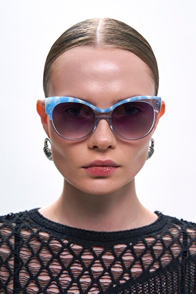 Bilge Karga Betty Blue Black Gradient Sunglasses