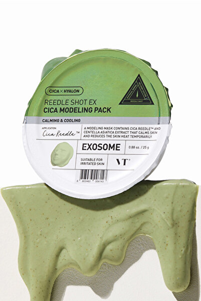 VT COSMETICS VT Cosmetics Reedle Shot EX Cica Modeling Pack, 25 g - Modeling algae mask with Centella Asiatica
