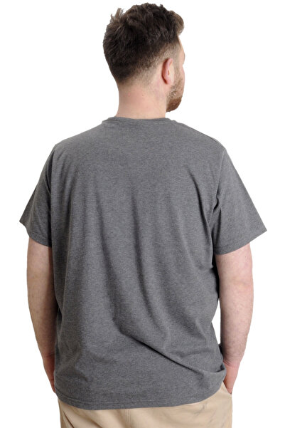 ModeXL Mode Xl Large Size Men's T-shirt Youthful 23107 Antramelange