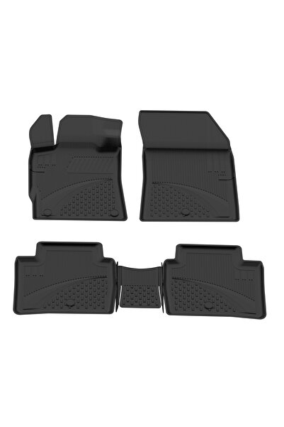 Sahler PEUGEOT 408 2022+ Uyumlu Araca Özel 4.5D Oto Paspas - Havuzlu Paspas -...