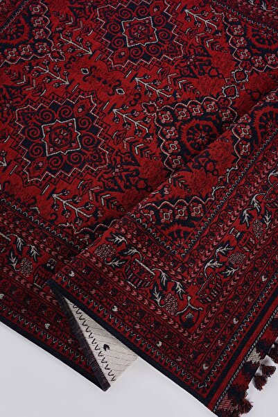 Naar Halı Mira Afgan 7 Kaymaz Tabanlı Yıkanabilir Klasik Kilim