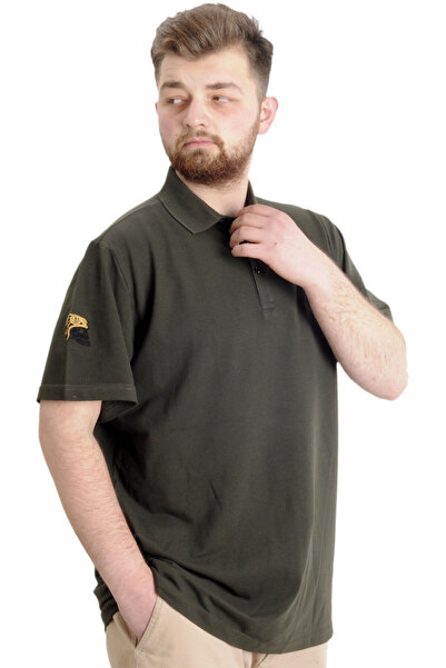 ModeXL Mode Xl Large Size Men's T-shirt Polo Airforce 23337 Khaki
