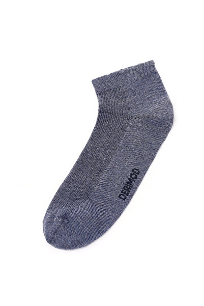 Derimod Men's Blue Cotton Short Socks 000A2C35086F