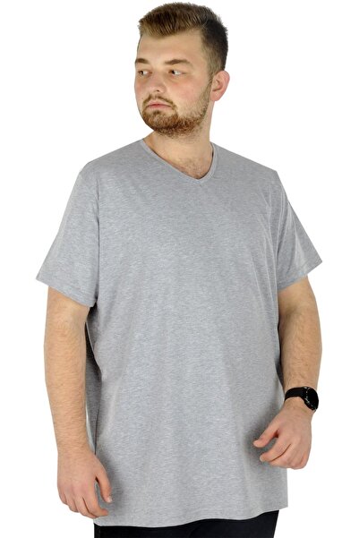 ModeXL Mode Xl Large Size T-shirt V-neck Lycra 20150 Grimelange