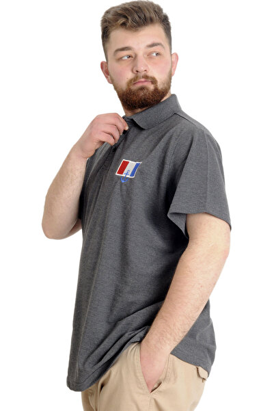 ModeXL Чоловіча футболка-поло - великий розмір, Mode XL, Absolute Destiny 23335 Антамеланж